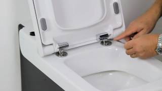 How to install a softclose toilet seat [upl. by Jany95]