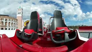 Spain Red Force Ride at Ferrari Land PortAventura in 360  BBC Travel Show [upl. by Douville]