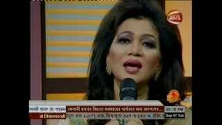 BANGLA MUSICAL  SHAKILA ZAFAR  LIVE PERFORMANCE  wwwleelatv [upl. by Ridgley]