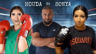 DER KAMPF SONYA VS HOUDA🤫PUMPING‘S BOXSHOW🥊 [upl. by Harrus]