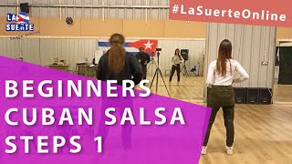 Beginners Cuban Salsa Steps Course  Class 1 [upl. by Janaya]