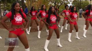 Tennessee State University Marching Band  Marching In Homecoming  2016 [upl. by Gnos]