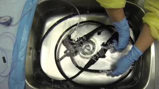 Flexible Endoscope Reprocessing  Leak Testing [upl. by Esinart]