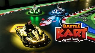 Speel zelf Mario Kart in het echt met BattleKart [upl. by Kenleigh]