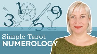 The Tarot Numbered Cards  tarot numerology for beginners [upl. by Bannasch]