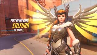 Overwatch  Epic Mercy Resurrection Play of the Game [upl. by Ck]