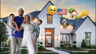 DREAM Home Tour Our NEW HOUSE in the USA [upl. by Olbap307]