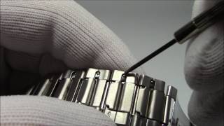 How to Size a Folded Link Bracelet  Watch and Learn 16 [upl. by Terrej]