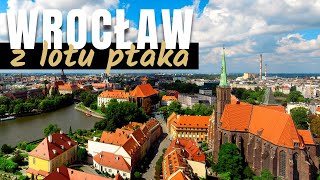 Miasto WROCŁAW z lotu ptaka  Polska z drona [upl. by Darline743]