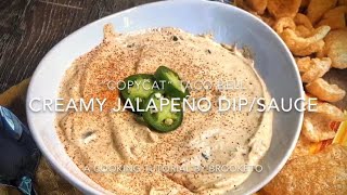 ‘Copycat’ Taco Bell Creamy Jalapeño Sauce amp Dip A Keto Recipe and Cooking Tutorial [upl. by Alberic798]