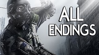 Metro 2033 Redux  All Endings Good EndingBad Ending [upl. by Anaela]