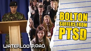 Bolton Smilie Suffers from PTSD MidAssembly  Waterloo Road [upl. by Ahsocin]