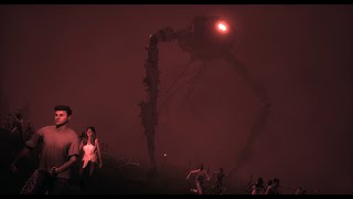 Horrifying Scene of Tripod Hunting People  A Game inspired by War of the Worlds Upcoming Game [upl. by Inavihs]