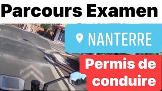 PARCOURS EXAMEN PERMIS NANTERRE [upl. by Higinbotham]