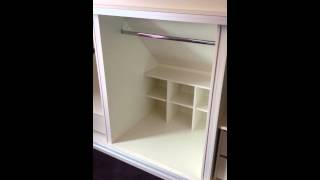 Sliding wardrobe fitted in a dormer style home [upl. by Eirek]