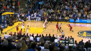 Golden State Warriors 27 point comeback vs Raptors 20131204 [upl. by Gunther18]