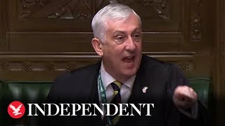 All the times Lindsay Hoyle scolded MPs [upl. by Yruoc]