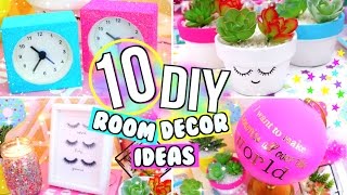 10 DIY ROOM DECOR IDEAS FUN DIY ROOM DECOR IDEAS YOU NEED TO TRY [upl. by Raybin]