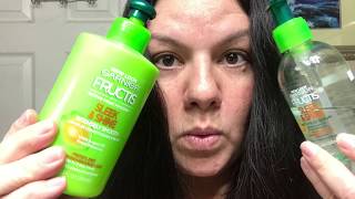 Garnier Leave In Conditioner Vs Sleek amp Shine Drops [upl. by Ambros]