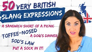 The Most Common British Slang Phrases and Expressions  English Slang Vocabulary [upl. by Anniram268]