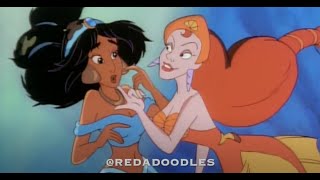 0ARCHIVES  Jasmine Meets Saleen Aladdin The TV Series [upl. by Lotsirk854]