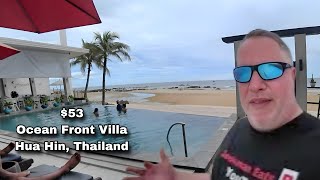 Hua Hin Ocean Front Villa BIG VALUE DEAL  Laksasubha Resort [upl. by Worsham]