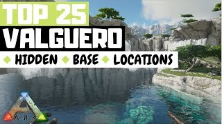 TOP 25 HIDDEN RATHOLE BASE LOCATIONS VALGUERO ARK Survival Evolved [upl. by Alexandre]