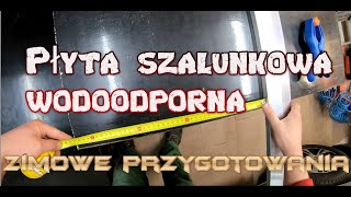 Płyta szalunkowa wodoodporna  Zimowe uzbrajanie dział  Budowa domu krok po kroku by JOHN B [upl. by Irem331]