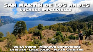 4 LUGARES IMPERDIBLES ✅ SAN MARTÍN de los ANDES  ARGENTINA 🙌 [upl. by Debo586]