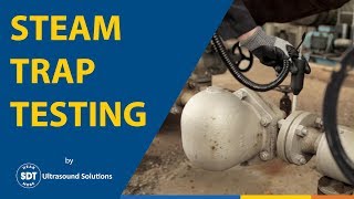 Steam trap testing using ultrasound [upl. by Hurlbut]