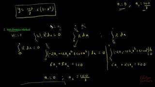 15 Example on Weighted Residual  Least Square Point Collocation Sub Domain and Galerkins Method [upl. by Bogoch]