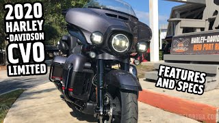 2020 HarleyDavidson CVO Ultra Limited  Smoky Gray amp Stormcloud  FULL OVERVIEW  InDepth [upl. by Eelsnia]