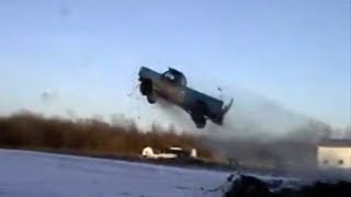 Rednecks Jump Trucks  CAR and DRIVER [upl. by Zandra]