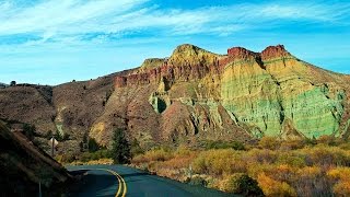 John Day Fossil Beds National Monument Oregon 4K UHD [upl. by Airehs]