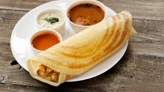 Crispy Masala Dosa Recipe  Tricks amp Tips For Dosai with Batter CookingShooking [upl. by Bonilla]