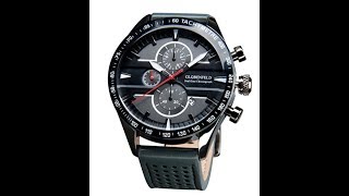 Montre Sport Hommes Globenfeld Seal Grey Chronograph [upl. by Vinson]