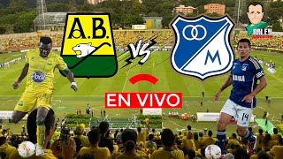 BUCARAMANGA VS MILLONARIOS En Vivo  Cuadrangulares Liga Betplay l 2024 Fecha 4 [upl. by Nwonknu]