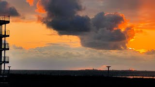 Sonnenuntergang Duhnen Cuxhaven live Webcam [upl. by Kcered]