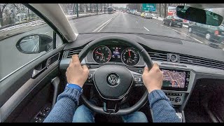 Volkswagen Passat B8  4K POV Test Drive 136 Joe Black [upl. by Neehsar]