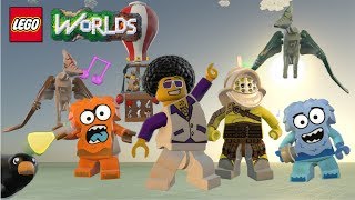 Lego Worlds  Unseen Characters amp Creatures [upl. by Isawk48]