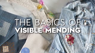 Learn The Basics of Visible Mending  Made by Me  Better Homes amp Gardens [upl. by Esinart510]