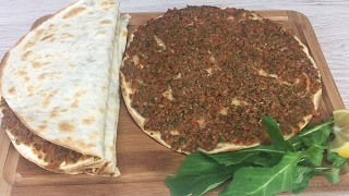 Lavaş ile Lahmacun Nasıl Yapılır  Yemek Tarifleri [upl. by Atsirtal]