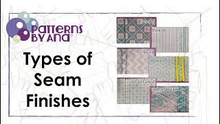 Types of Seam Finishes  Tutorial [upl. by Breen]