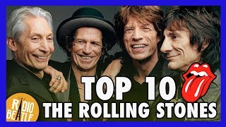 TOP 10 Canciones de THE ROLLING STONES  RadioBeatle [upl. by Sivatnod]