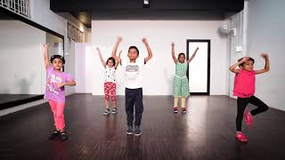 Taki Taki choreography  Kids batch  Beginner [upl. by Edelson]