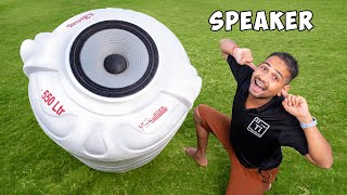 DJ Speaker In Water Tank  तबाही [upl. by Nocaj]