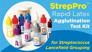 StrepPRO™ Streptococcal Grouping Kit [upl. by Russon105]