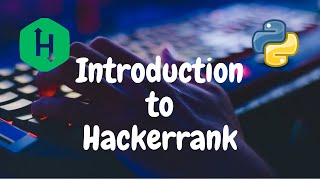 01  Introduction to Hackerrank  Hackerrank Solution  Problem Solving [upl. by Bullen]