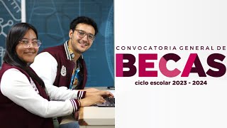 CONVOCATORIA BECA INSTITUCIONAL IPN 2023  2024 [upl. by Selina]