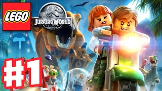 LEGO Jurassic World  Gameplay Walkthrough Part 1  Jurassic Park Prologue PC [upl. by Noicnecsa471]